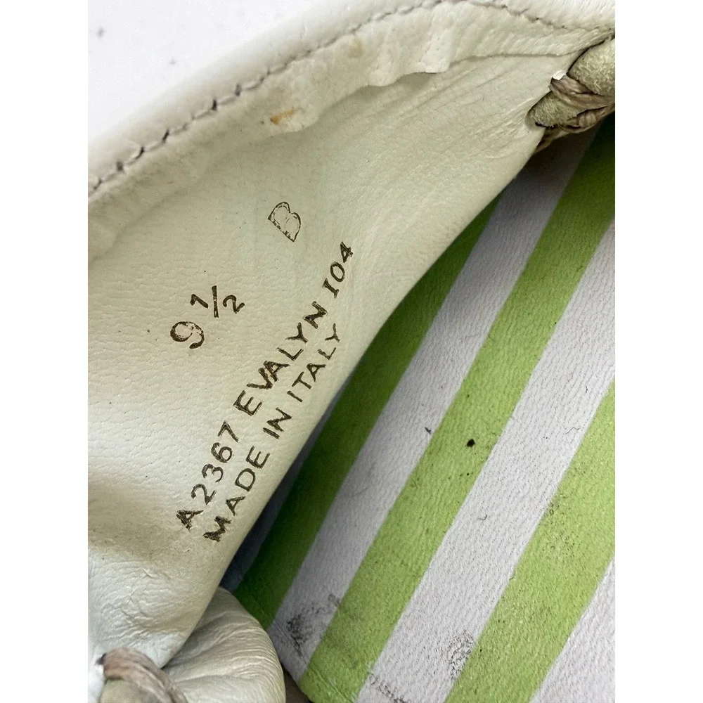 Coach Evalyn Pale Green Genuine Leather Suede Loafers Driving Moccasins 9.5
